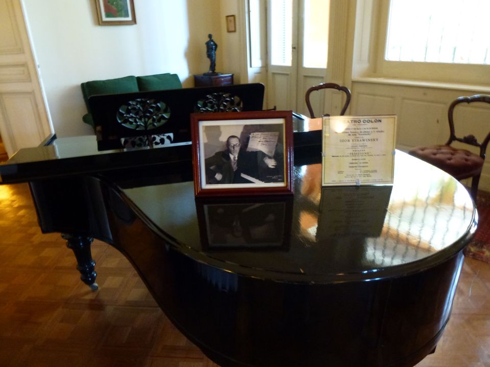 The piano that Stravinsky played