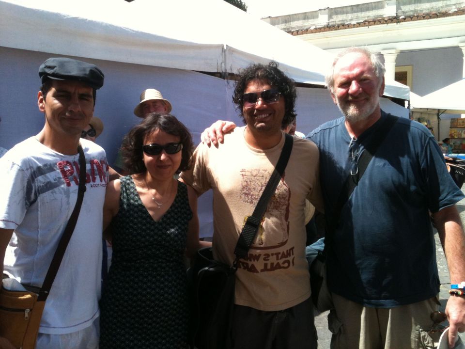 John, Iman, Frank, Tom