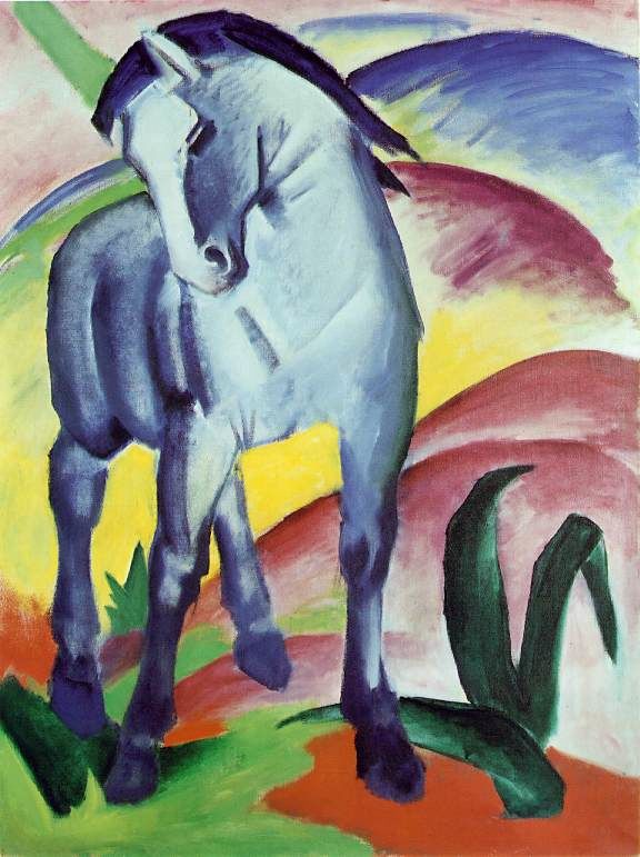Franz Marc_Blue Horse
