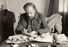 Ritsos painting stones