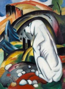 Franz_Marc_Hund_Weiss