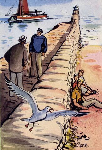 'Surely to goodness you will not be my pub wanting from me', cried Llewelyn to the foreign gentleman.