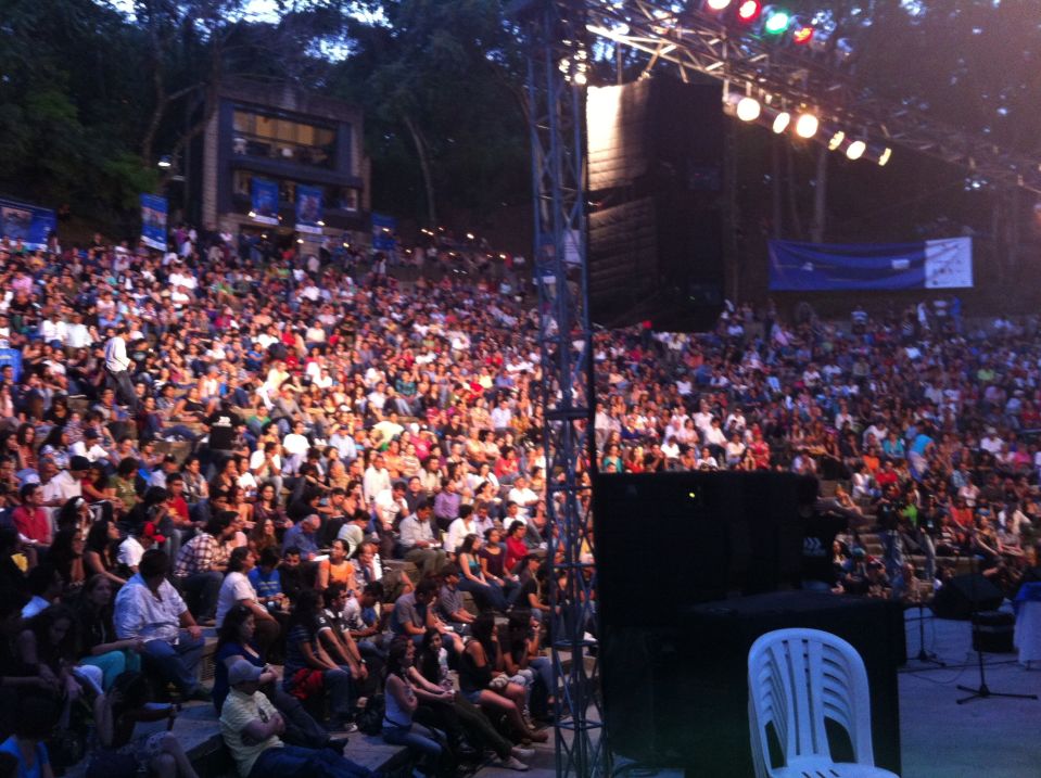 Medellín International Poetry Festival, closing night