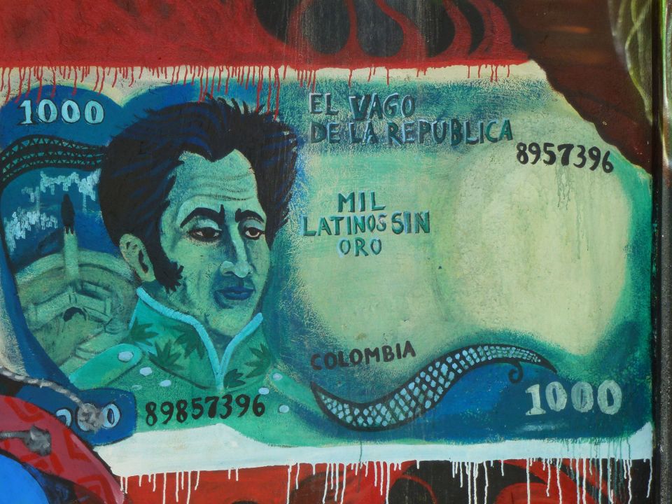 Bank note 'Mil Latinos sin oro'