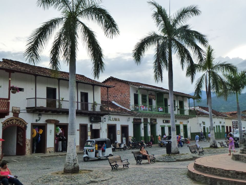 Main square, Santa Fe de Antioquioa