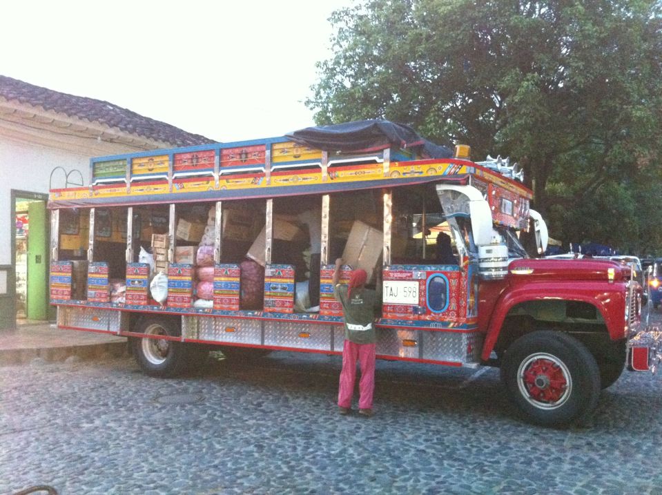 Typical Colombian truck