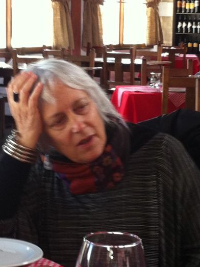 Verónica Zondek endures the interminable wait for coffee, somewhere in Patagonia.