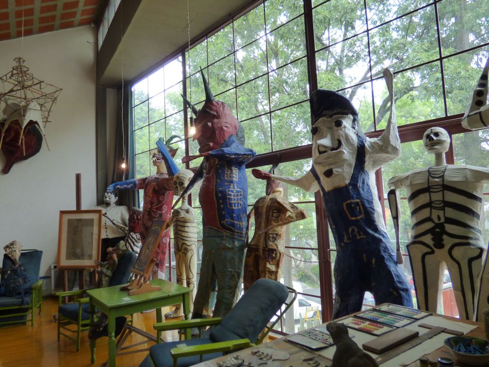 Diego Rivera's studio