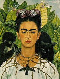 Frida self portrait