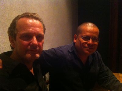 Blanco with Julián Herbert