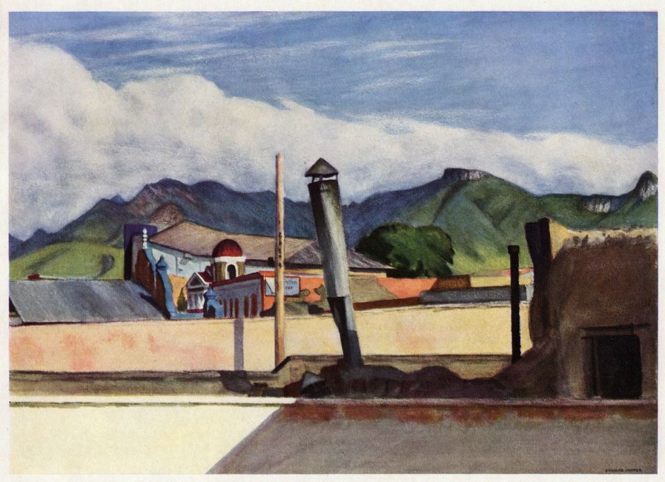 Saltillo Rooftops: a view from the hotel roof, apparently available now as an iphone cover.