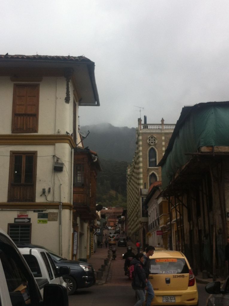 Bogota up the hill