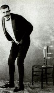 The French flatulist and entertainer Joseph Pujol, known as Le Pétomane.