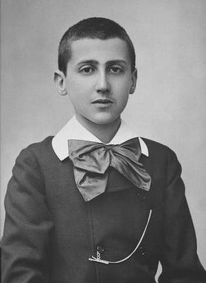 The young Marcel Proust