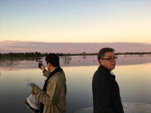 carlos and pedro by the rio san jose