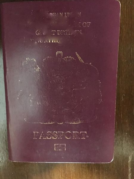 faded passport