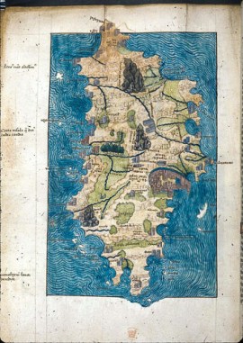 Buondelmonti map of crete
