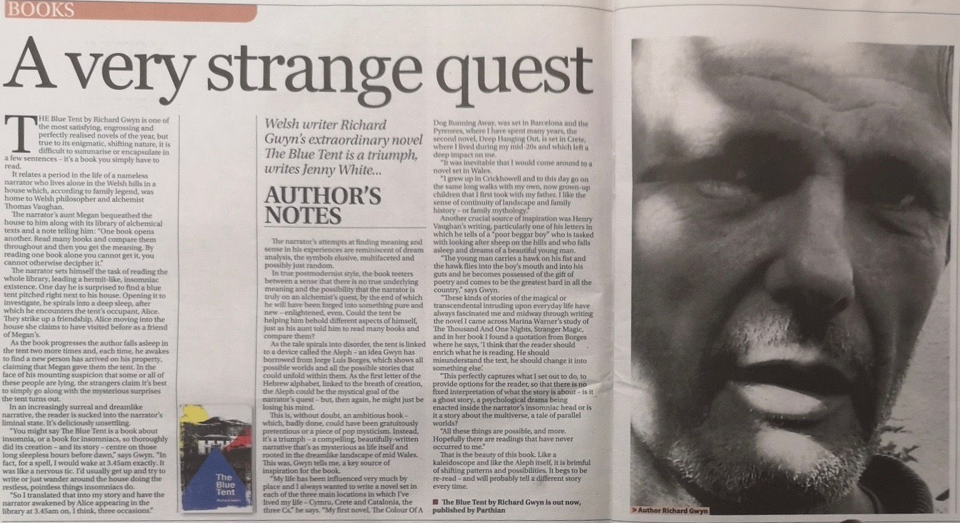 WM review of Blue Tent